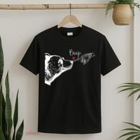 Bear Skeleton Boop Bear Funny Halloween Girl T-Shirt thumb 2