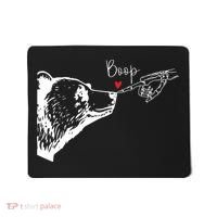 Bear Skeleton Boop Bear Funny Halloween Girl Mousepad thumb 0