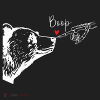 Bear Skeleton Boop Bear Funny Halloween Girl Hat thumb 2