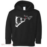 Bear Skeleton Boop Bear Funny Halloween Girl Toddler Hoodie thumb 0