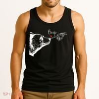 Bear Skeleton Boop Bear Funny Halloween Girl Tank Top thumb 3