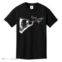 Bear Skeleton Boop Bear Funny Halloween Girl Kids T-Shirt thumb 0