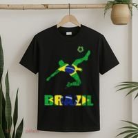 Brazil Soccer Brazilian Football Player Brasileiro Player T-Shirt thumb 2