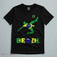 Brazil Soccer Brazilian Football Player Brasileiro Player T-Shirt thumb 5