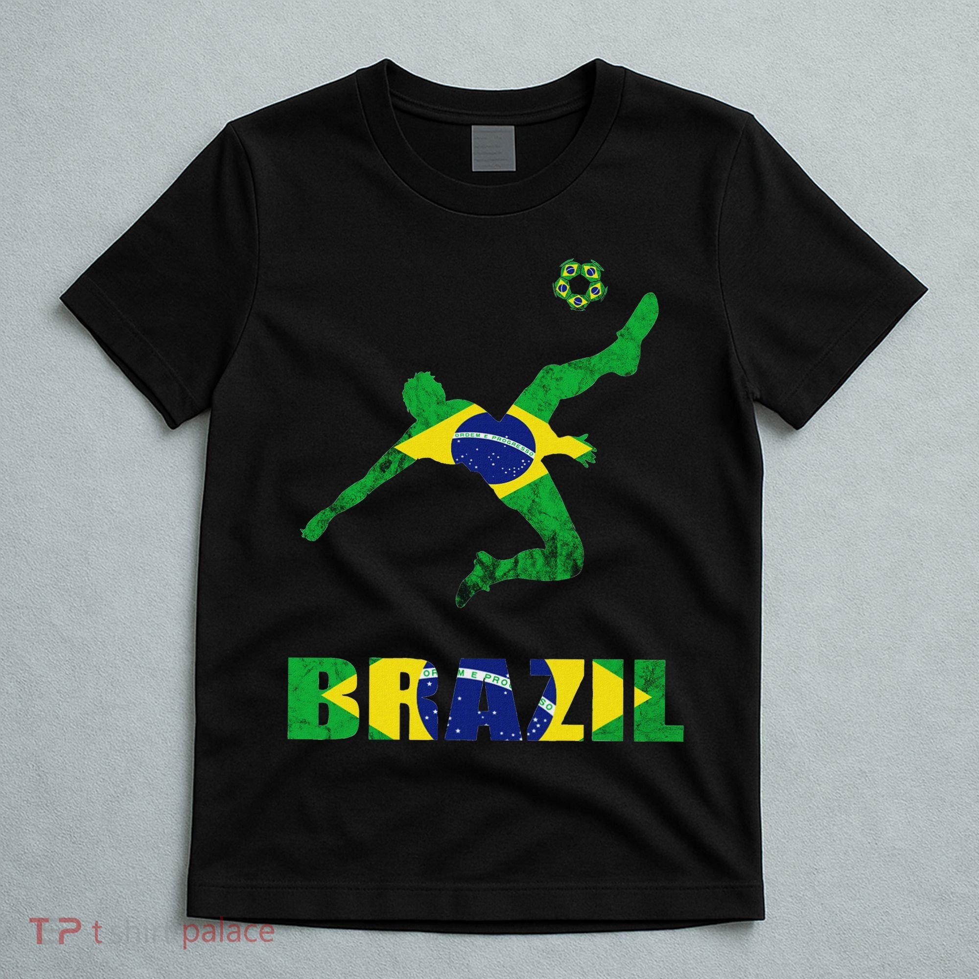 Brazil Soccer Brazilian Football Player Brasileiro Player T-Shirt