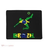 Brazil Soccer Brazilian Football Player Brasileiro Player Mousepad thumb 0