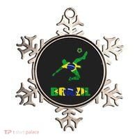 Brazil Soccer Brazilian Football Player Brasileiro Player Ornament thumb 0
