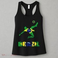 Brazil Soccer Brazilian Football Player Brasileiro Player Women's Tank Top thumb 3