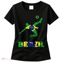 Brazil Soccer Brazilian Football Player Brasileiro Player Women's T-Shirt thumb 0