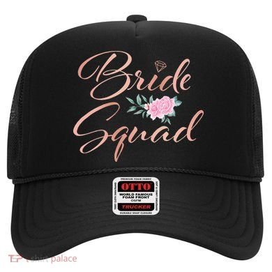 Bride Squad Bachelorette Party Bridal Shower Bridesmaid Hat