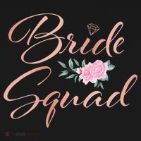 Bride Squad Bachelorette Party Bridal Shower Bridesmaid Visor thumb 3