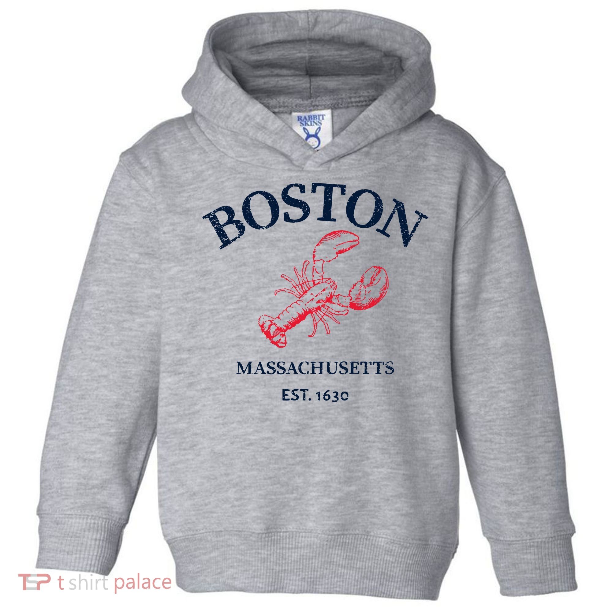 Boston Souvenir Boston Massachu Toddler Hoodie