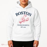Boston Souvenir Boston Massachu Hoodie thumb 2