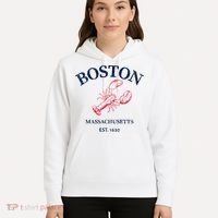 Boston Souvenir Boston Massachu Hoodie thumb 5