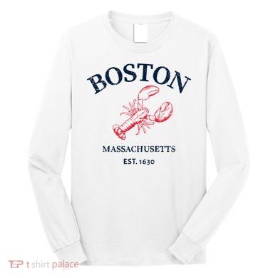 Boston Souvenir Boston Massachu Long Sleeve Shirt