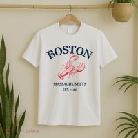 Boston Souvenir Boston Massachu T-Shirt thumb 2
