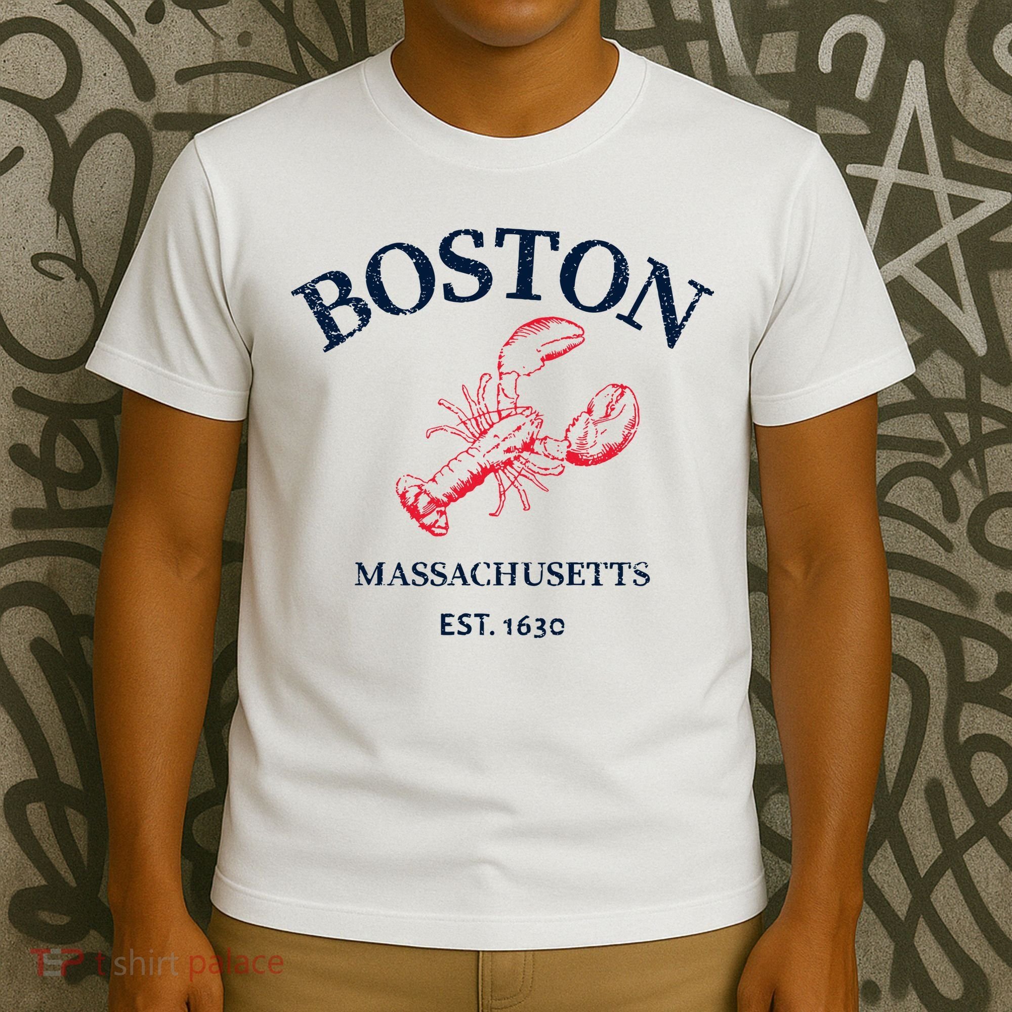 Boston Souvenir Boston Massachu T-Shirt
