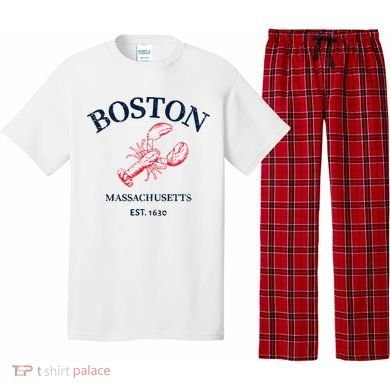 Boston Souvenir Boston Massachu Pajama Set