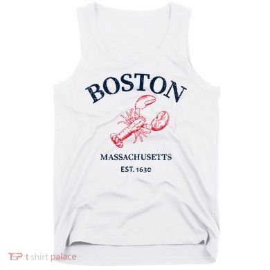 Boston Souvenir Boston Massachu Tank Top