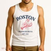 Boston Souvenir Boston Massachu Tank Top thumb 3