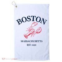 Boston Souvenir Boston Massachu Golf Towel thumb 0