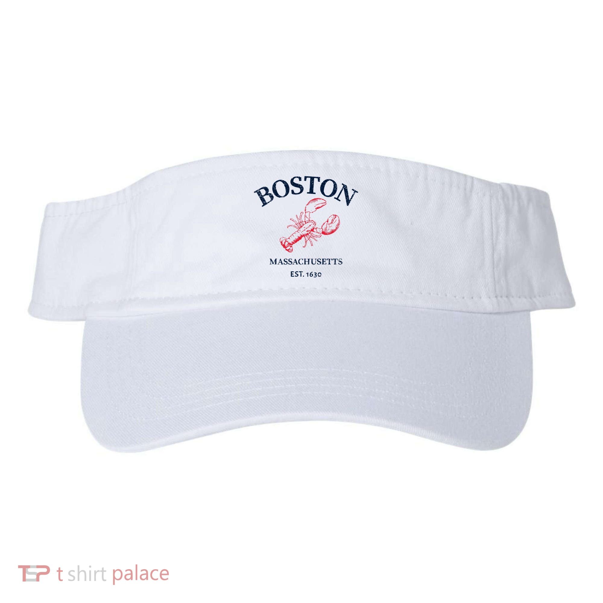 Boston Souvenir Boston Massachu Visor