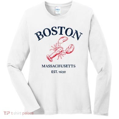 Boston Souvenir Boston Massachu Women's Long Sleeve Shirt