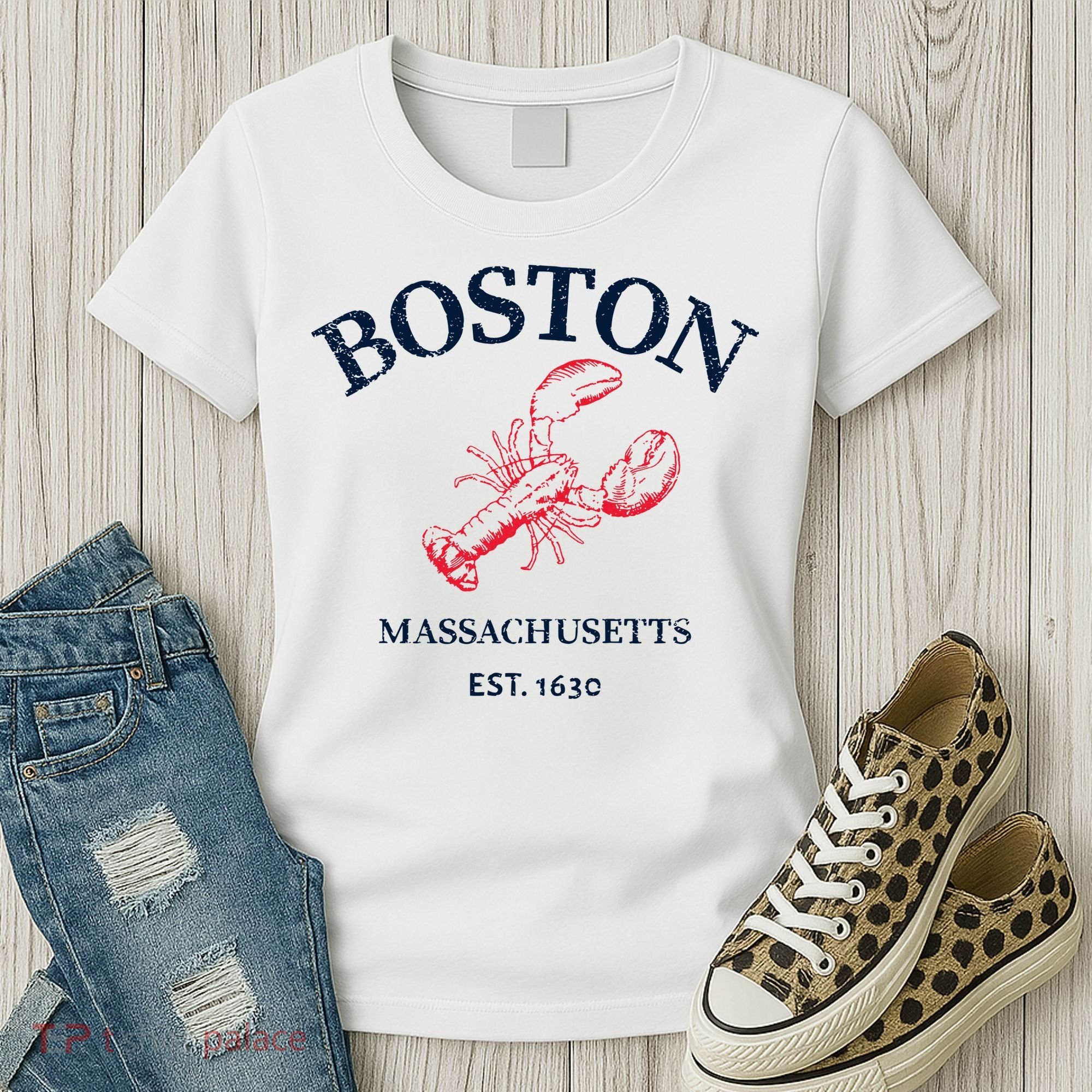 Boston Souvenir Boston Massachu Women's T-Shirt