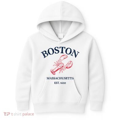 Boston Souvenir Boston Massachu Kids Hoodie