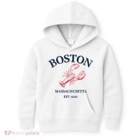 Boston Souvenir Boston Massachu Kids Hoodie thumb 0