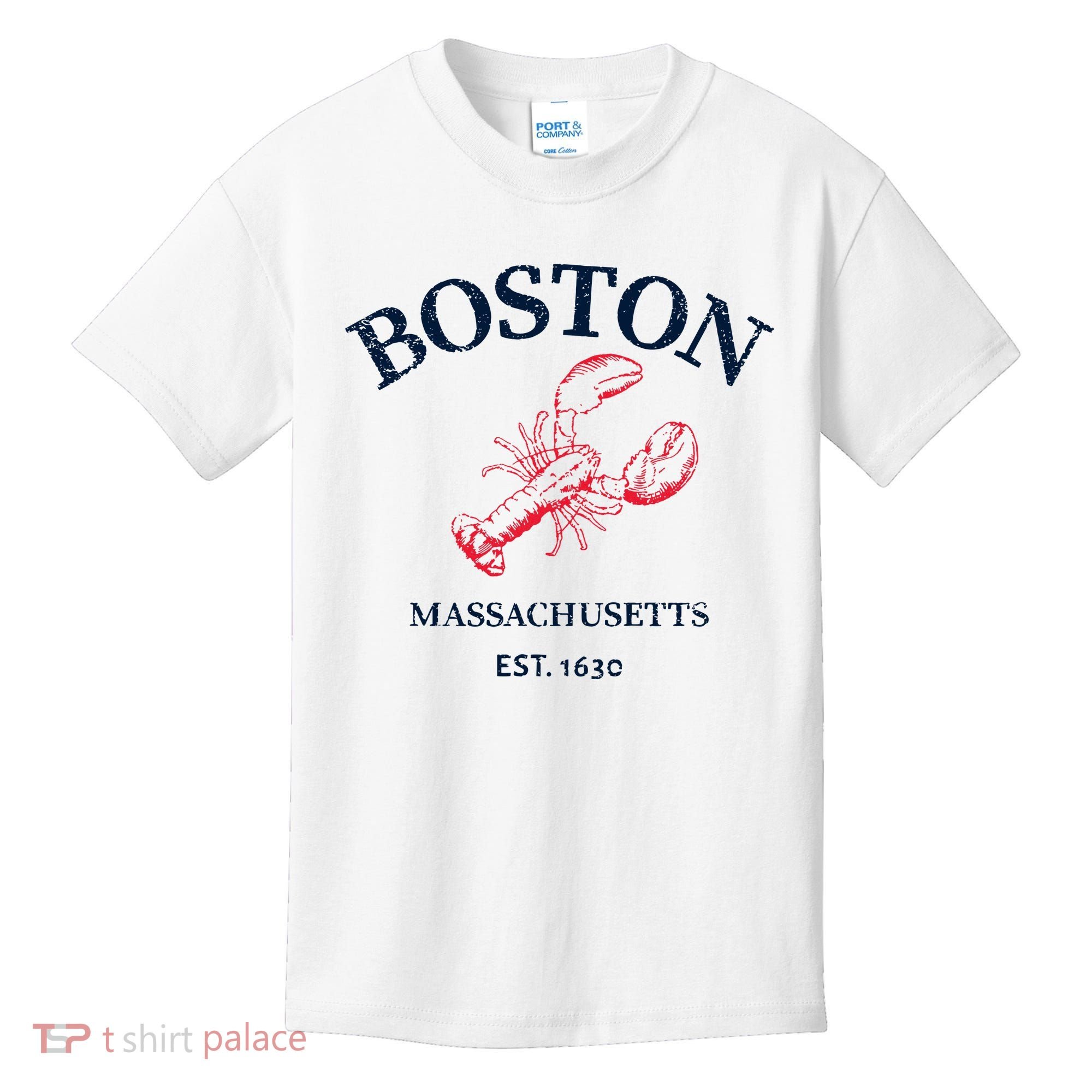 Boston Souvenir Boston Massachu Kids T-Shirt
