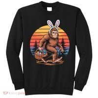 Bigfoot Sasquatch Bunny Easter Eggs Retro  Sweatshirt thumb 0