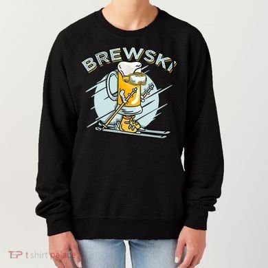 Brewski - Skiing Beer for Winter Sport Women's Sweatshirt