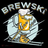 Brewski - Skiing Beer for Winter Sport Sweatshirt thumb 3