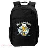 Brewski - Skiing Beer for Winter Sport Backpack thumb 0