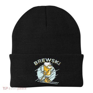 Brewski - Skiing Beer for Winter Sport Beanie
