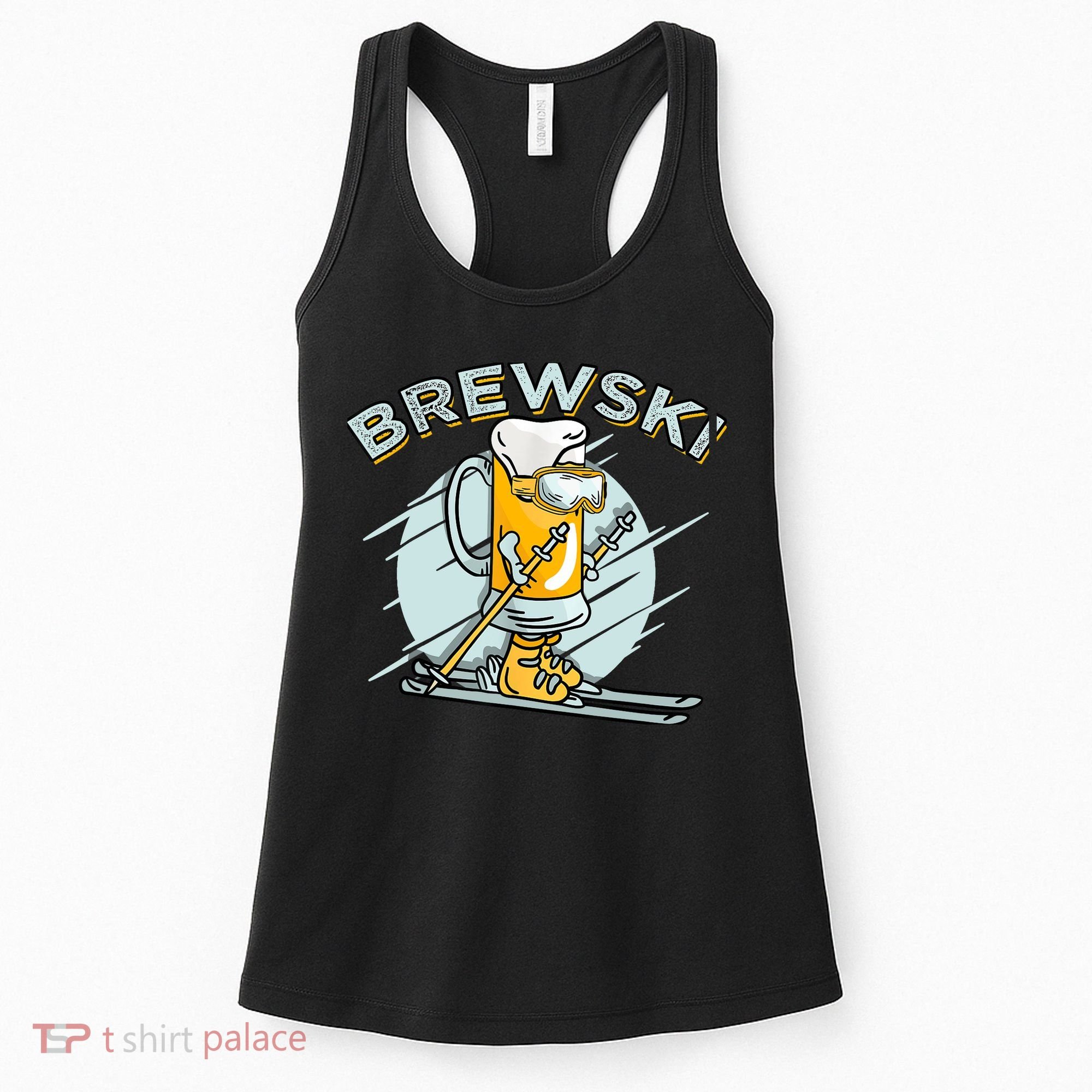 Brewski - Skiing Beer for Winter Sport Women's Tank Top