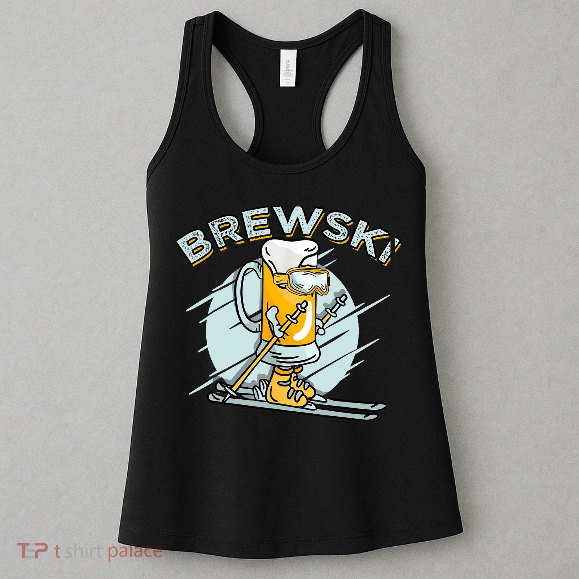 Brewski - Skiing Beer for Winter Sport Women's Tank Top