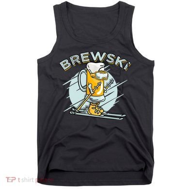 Brewski - Skiing Beer for Winter Sport Tank Top