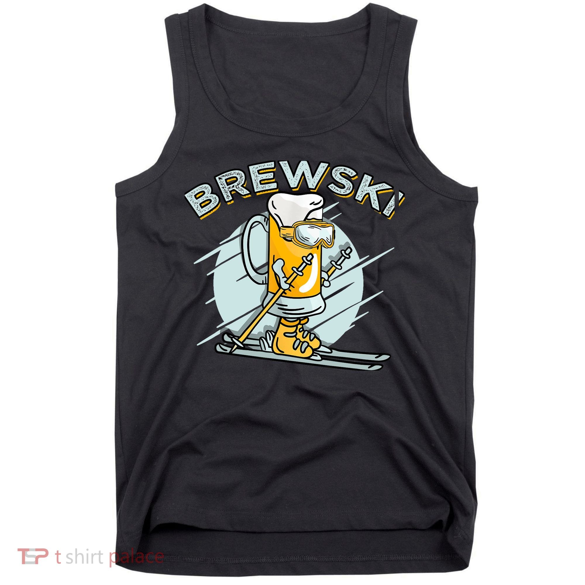 Brewski - Skiing Beer for Winter Sport Tank Top