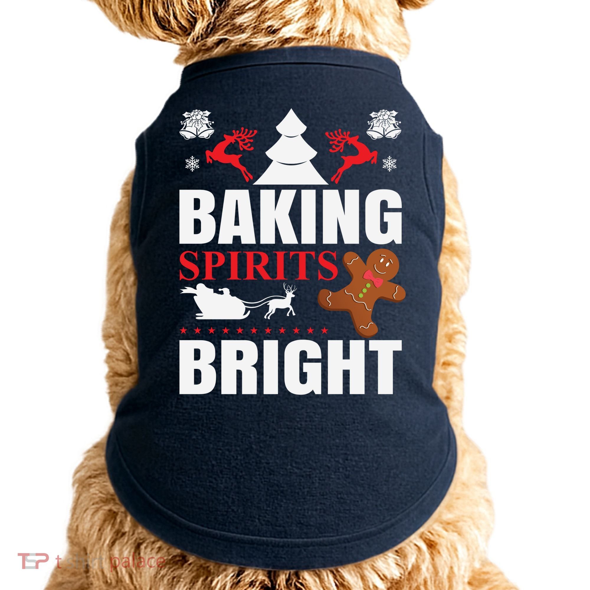 Baking Spirits Bright Doggie Tank