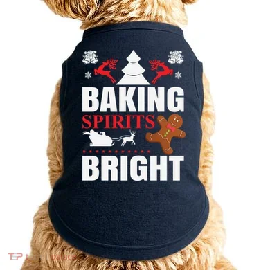 Baking Spirits Bright Doggie Tank