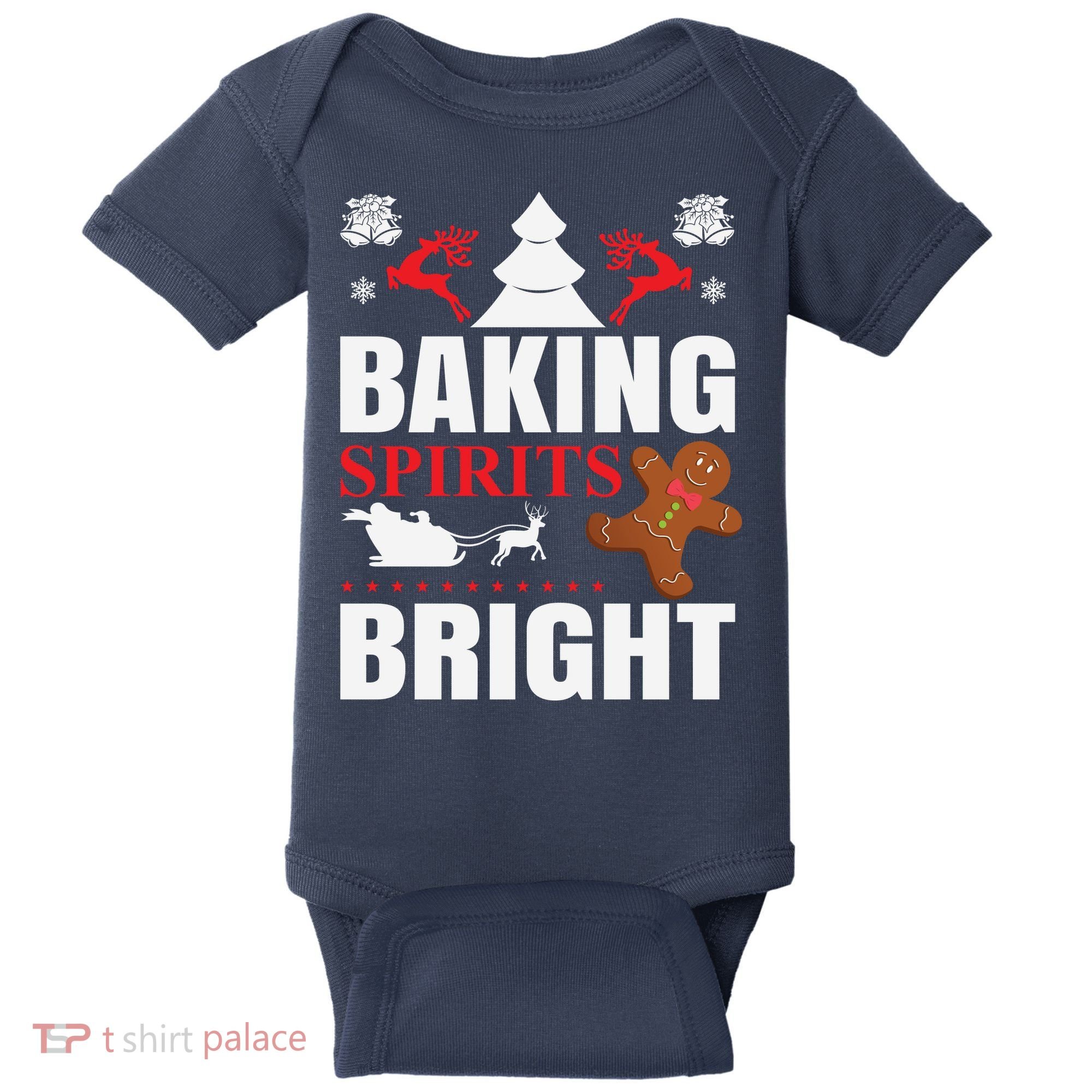 Baking Spirits Bright Baby Bodysuit