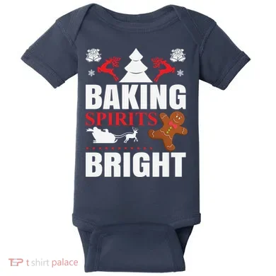 Baking Spirits Bright Baby Bodysuit