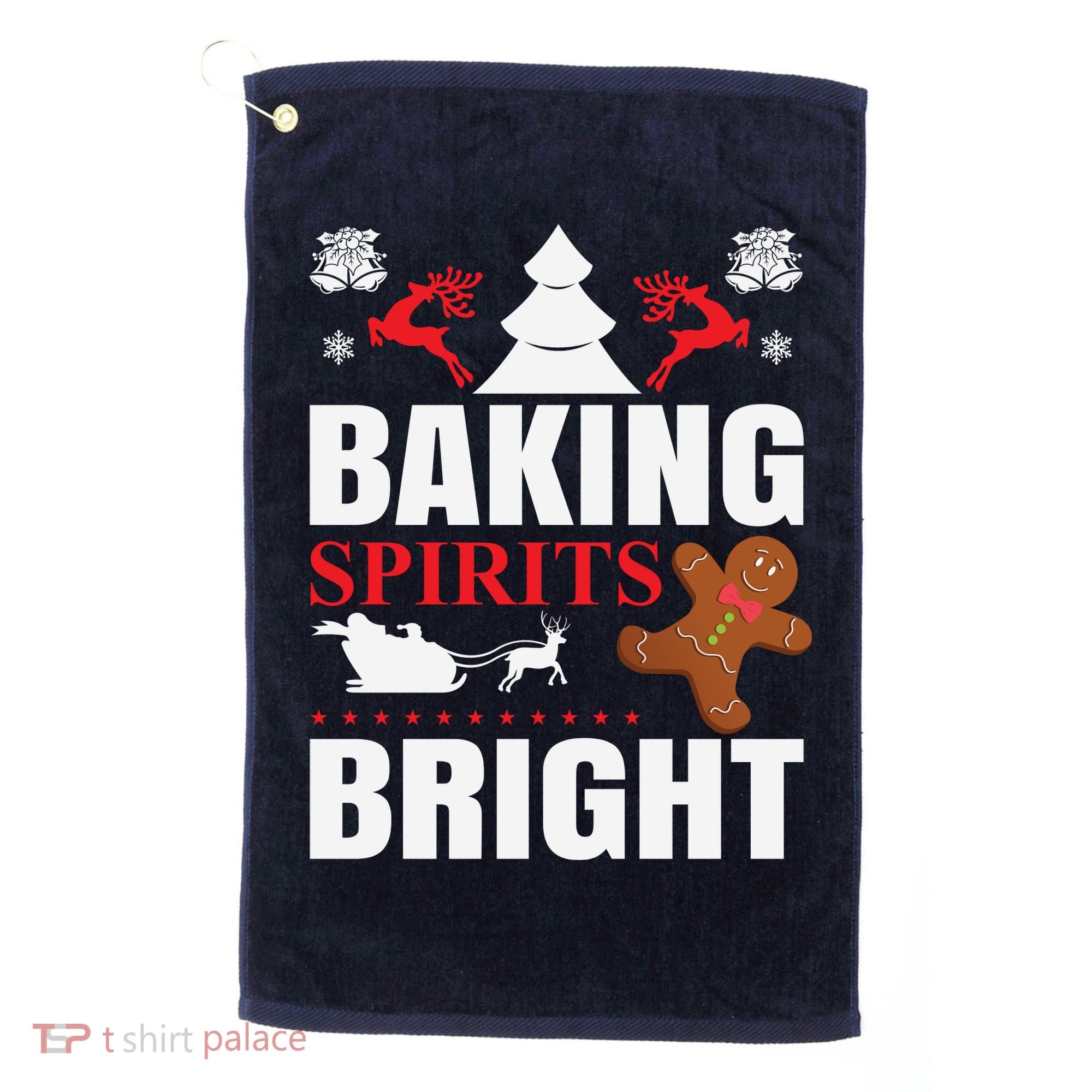 Baking Spirits Bright Golf Towel