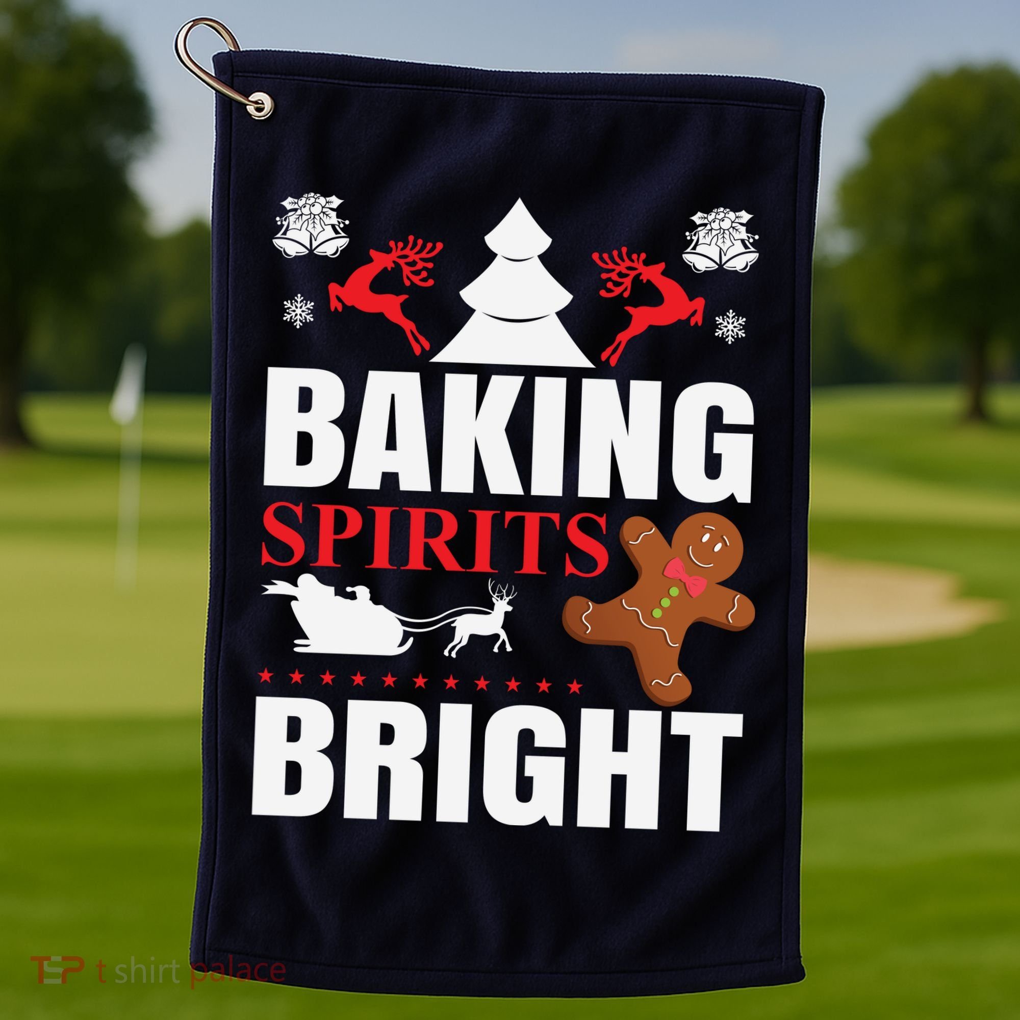 Baking Spirits Bright Golf Towel