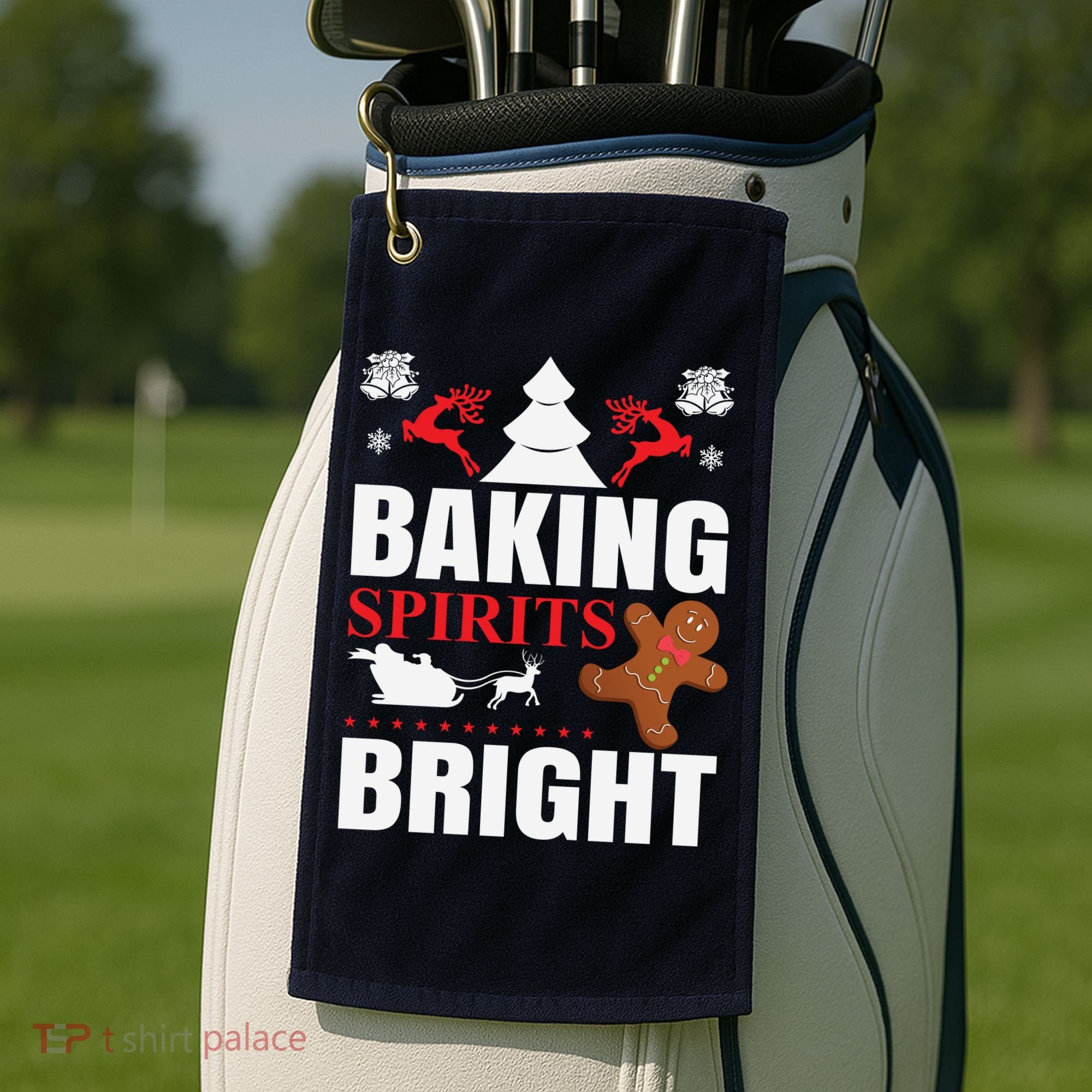 Baking Spirits Bright Golf Towel