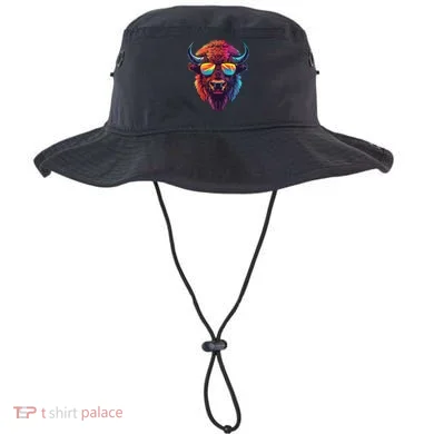 Bison Sunglasses Bucket Hat