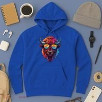 Bison Sunglasses Hoodie thumb 3
