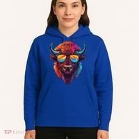 Bison Sunglasses Hoodie thumb 5